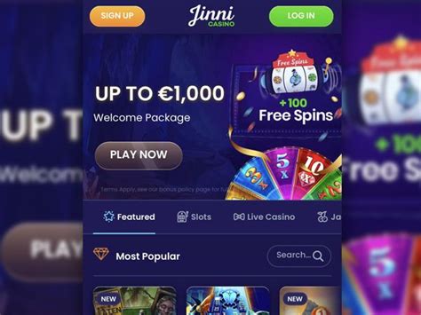 Jinni casino aplicação